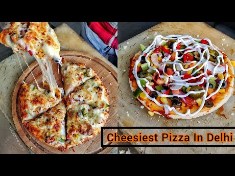 DESI CHEESE BURST PIZZA at Rapture Bakery | East Delhi #Shorts