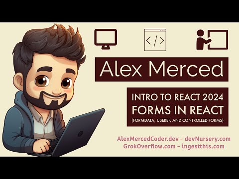AM Coder - Intro to React 2024 - #7 - FormData, ueRef, Controlled Forms