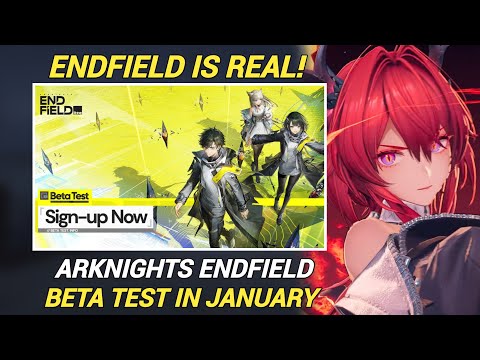 Arknights: Endfield Beta Test soon!