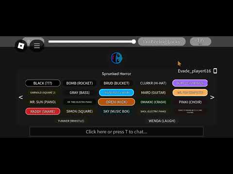 sprunked music i came up with(game: Roblox Game name on roblox:sprunked game music game)