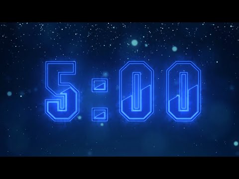 5 Minute UNDERWATER Countdown Timer 🌊⏳ (4K)