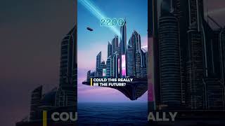 In 2200, Will There Be Magnificent Cities On The Ocean? | AI Imagines The Future #shorts
