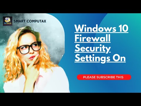 Windows 10 Firewall Security Settings On (Ep) 8 By Computax Sir Areeb #Computax #SirAreeb