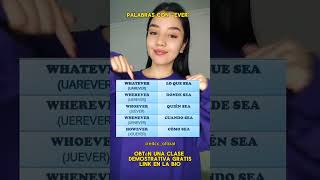 Palabras con ever en inglés que debes saber 💥 ¡No te las pierdas! #shorts