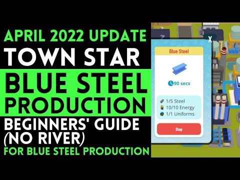 Blue Steel Production Walkthrough Town Star April 2022 Update