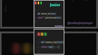 Junior Vs Senior Developer #shorts #coding #development #webdevelopment