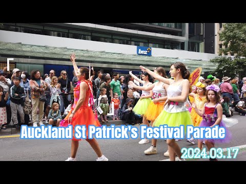 Auckland St Patrick's Festival Parade 2024.03.17