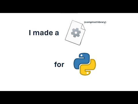 I made a compiled library for Python