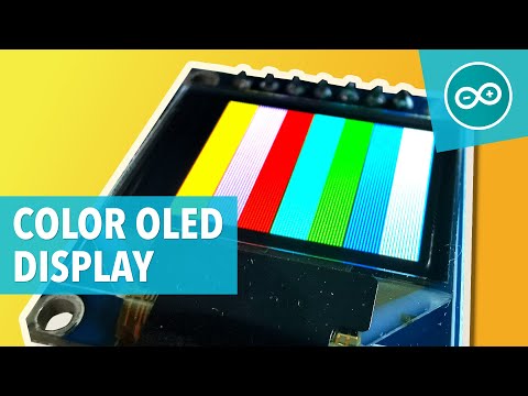 SSD1331 COLOR OLED DISPLAY (96X64 PIXELS) - Arduino tutorial #25