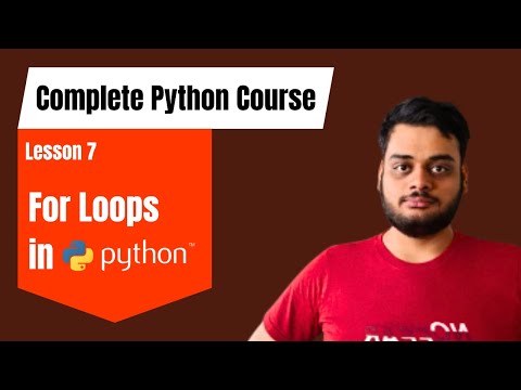 For Looping in python | Concept of Loops | API EDUCATION
