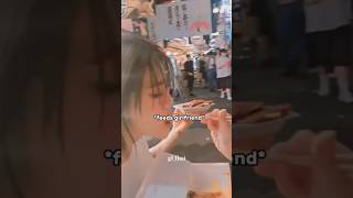 loves eating, but feeding girlfriend comes first #gl #emibonnie #couple #wlw #ustheseries #thaigl