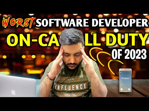 Nightmare of every Software Engineer 😖 | On-call support | No work-life balance