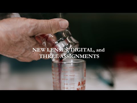 New 4x5 Lenses, Embracing Digital, and Three Assignments