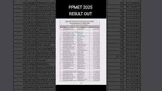 PPMET 2025 RESULT OUT 🎉 | Check Now on BFUHS Website!" #viralshort @StudywithKuljeetKaur