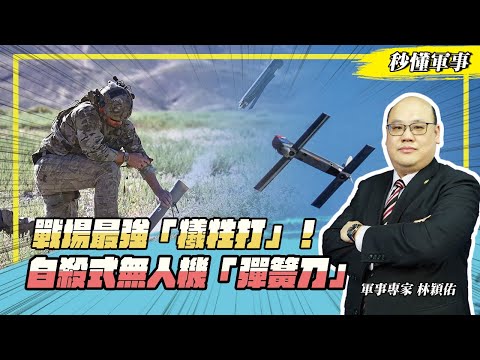 【秒懂軍事】戰場最強「犧牲打」！自殺式無人機－「彈簧刀」！Feat.軍事專家林穎佑｜無人飛行載具系列