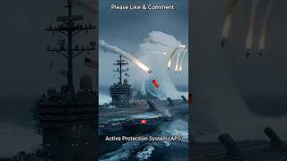 7 Missile Swarm vs. 1 Aircraft Carrier's Last Defense!  (Epic Simulation) #shorts