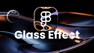 [Figma] Creating a glass texture with the Glass Effect
