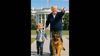 Putin and his kid walking a beautiful dog outside the Kremlin 🇷🇺🐕 #shorts