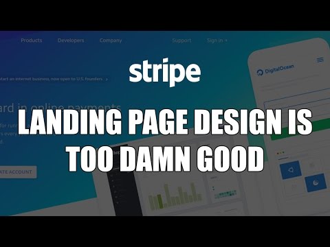 Why is the Stripe Landing Page so Damn Amazingly Good?