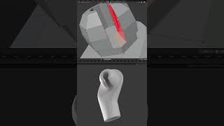 Final part of modelling a Lego minifigure. #3d #3dart #3dartist #digitalart #blender #lego
