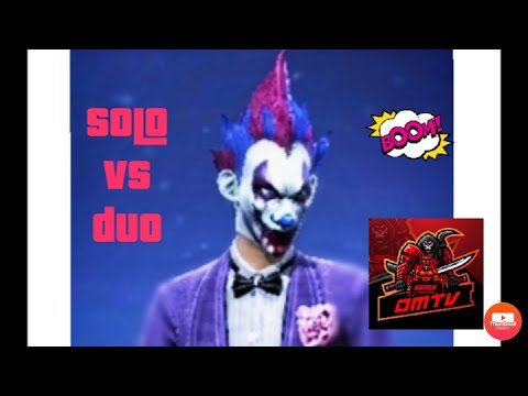 solo vs duo situation| free fire | DMTV gamer