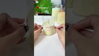 Print candle labels with Phomemo M110 labe maker😍 #phomemo #labelmaker #labelprinter