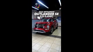 2025 Mitsubishi Outlander SE – Red Diamond Beauty 💎