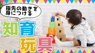 指先の動きを身につける知育玩具 トレーニングキューブ