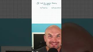 When to look for special factoring techniques