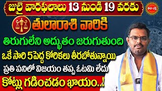 Tula Rasi Phalalu July 2025 | Tula Rashi Phalalu | Libra Horoscope | Nittala Phani Bhasker | Eha
