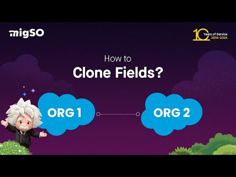 How to bulk clone Salesforce Fields using migSO | Tutorial