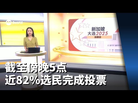 【GE2025】截至傍晚5点 近82%选民完成投票