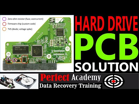 Hard Drive PCB Problem Solution /Hard Disk Data Recovery Course / Data Recovery Training