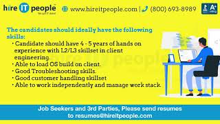 Microsoft Technologies Jobs | Windows OS Jobs, Hillsboro, OR | Job ID 31055 |