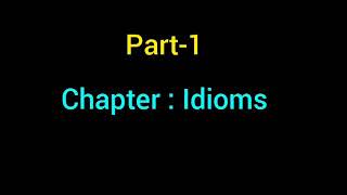 Important IDIOMS asked in competitive exams| SSC CGL,CHSL,BANK| The StudyHouse