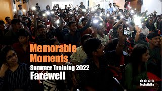 Memorable moments | Summer Training 2022 Farewell | Techpile Technology Pvt. Ltd.