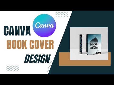 📚 Book Cover Design with Canva #canva #design #shorts #graphicdesign