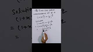 (Binomial theorem) Class 11