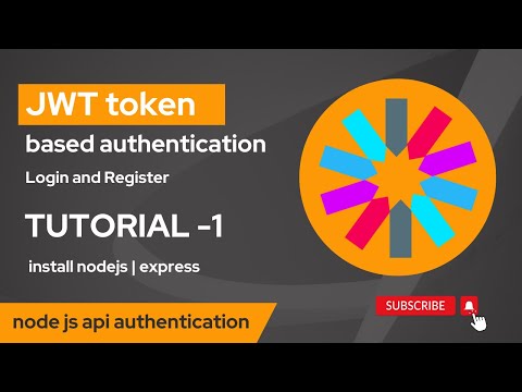 jwt token based authentication tutorial 1 |  install node js | express | node js api authentication