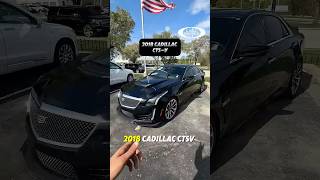 3 reasons why you should buy this 2018 Cadillac CTS V