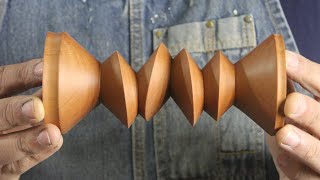 Woodturning Multi axis candlesticks #woodturning #woodworking #woodturner #multiaxis