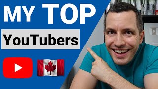My Favourite FINANCE YouTubers in CANADA