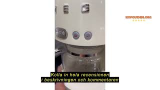 Produktrecension av Smeg DCF02PGEU machine à café Entièrement automatique Machine à café filtre 1,4