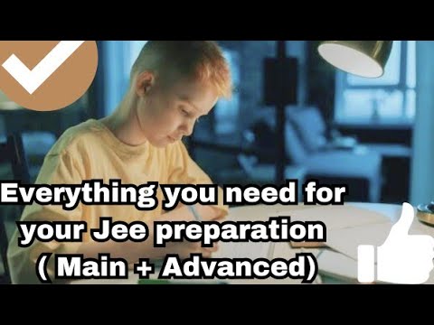 Everything you require for your JEE ( Main + Advanced ) preparation alongwith managing time #jee