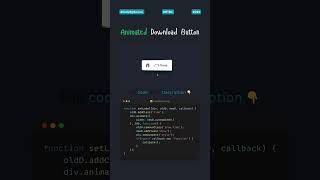 🔥Animated Download Button for Website UI