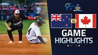 HIGHLIGHTS | 🇳🇿 New Zealand vs 🇨🇦 Canada | WBSC Men's Softball World Cup Finals 2025