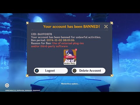 PLAYER GOT BANNED FOR 50 YEARS FOR SKIPPING DIALOGS - Genshin Impact