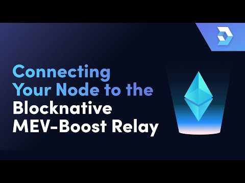 Connecting Your Node to the Blocknative MEV-Boost Relay | AVADO | LIDO | Rocket Pool