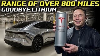 NEW TESLA BATTERY drives 800 miles & charges in 10 min — Elon Musk shocks the world!