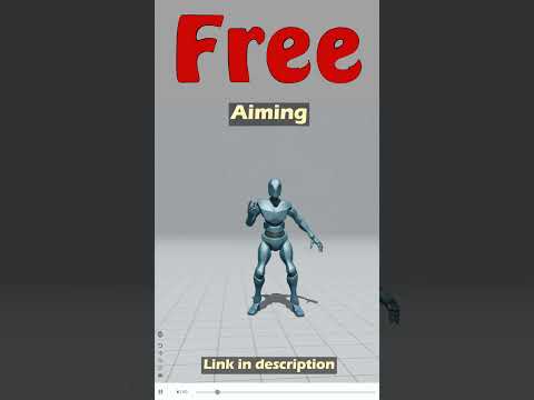 Aiming. Free Mixamo animation for Daz Studio's Genesis 9